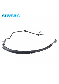 Siwerg Power Steering Pressure Hose Assembly Compatible with Acura MDX V6 3.7L 2007-2009 Replacement for 3401214 53713-STX-A01 