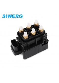 Siwerg Air Suspension Valve Block Air Supply Compatible with Jeep Grand Cherokee WK2 2011-2019 VW Touareg 2004-2015 Porsche Cayenne 2011-2015 Replacement for 68087233AA