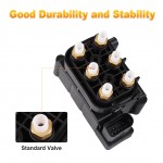 Siwerg Air Suspension Valve Block Air Supply Compatible with Jeep Grand Cherokee WK2 2011-2019 VW Touareg 2004-2015 Porsche Cayenne 2011-2015 Replacement for 68087233AA