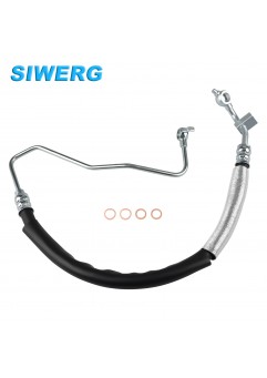 Siwerg Power Steering Pressure Hose Compatible with Nissan Altima 2008-2012 Nissan Maxima 2009-2014 3.5L V6 Replacement for 3403716 497209N00A