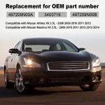 Siwerg Power Steering Pressure Hose Compatible with Nissan Altima 2008-2012 Nissan Maxima 2009-2014 3.5L V6 Replacement for 3403716 497209N00A