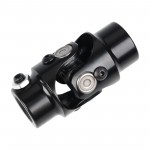 Siwerg Universal U Joint 3/4"-36 Spline x 3/4" Round Single Steering Shaft, 83mm (3-1/4") Working Angle 35°Degree